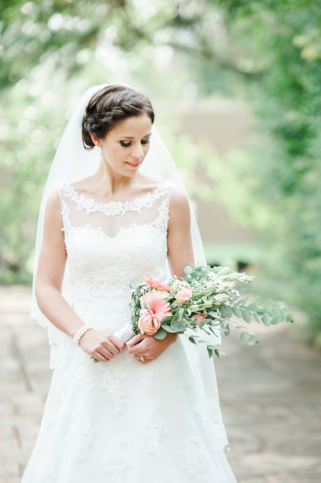 Coral and Green South African Wedding // D'amor Photography