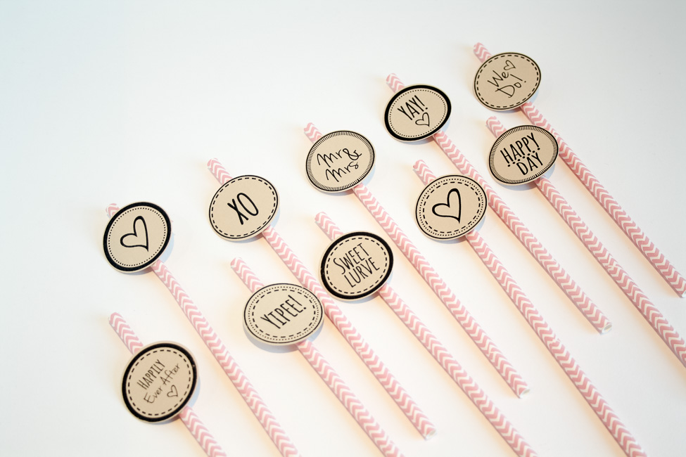 cute printable cupcake topper cocktail stirrers free