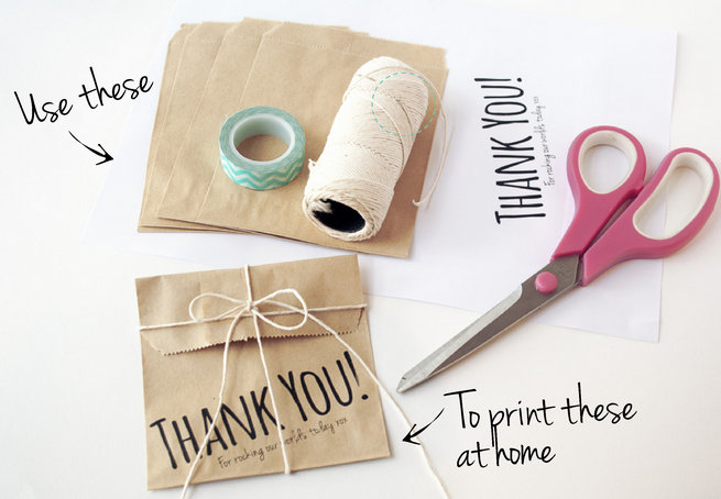 DIY Printed Paper Bags – Home and Garden