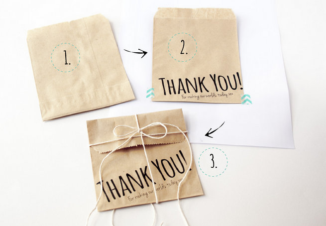 How to Print on Paper Bags DIY 3