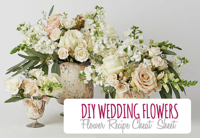White And Green Diy Flower Centerpiece Recipe - Diy Flower Centerpieces For Wedding