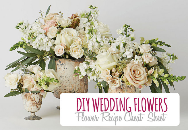 DIY Wedding Flowers - Elegant White