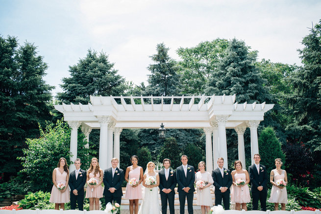 Blush Wedding at Patrick Haley Mansion, Chicago // Traci and Troy Photography