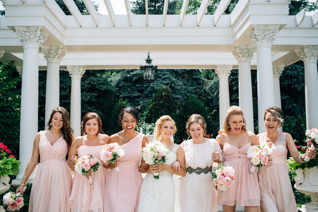 Blush Wedding at Patrick Haley Mansion, Chicago // Traci and Troy Photography