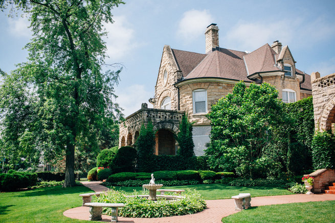 Blush Wedding at Patrick Haley Mansion, Chicago // Traci and Troy Photography