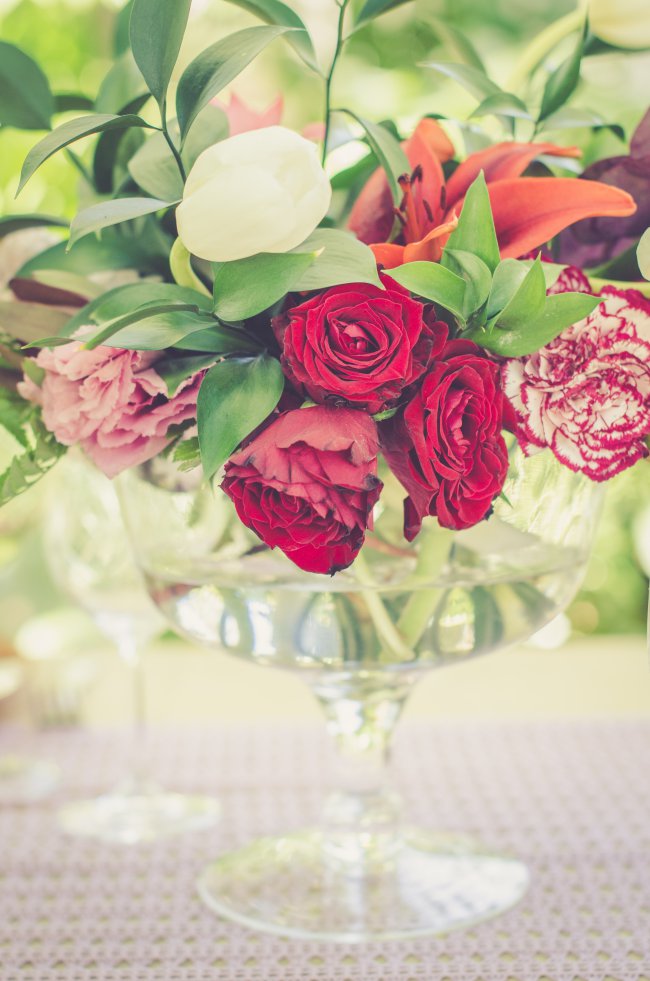 Garden Wedding Ideas in Marsala 