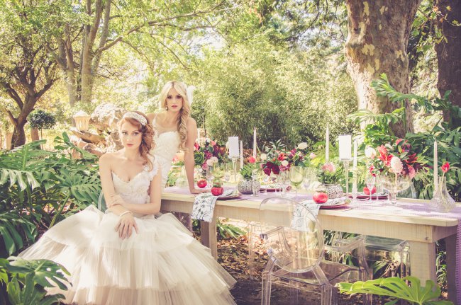 Garden Wedding Ideas in Marsala - Nadia Basson Photography