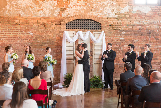 Modern Urban Wedding at Old Cigar Warehouse / Ryan and Alyssa Photography