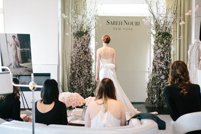 Sareh Nouri Spring 2016 Bridal market and exclusive designer interview - Syed Photography