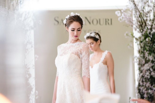 Sareh Nouri Spring 2016 Bridal market and exclusive designer interview - Syed Photography