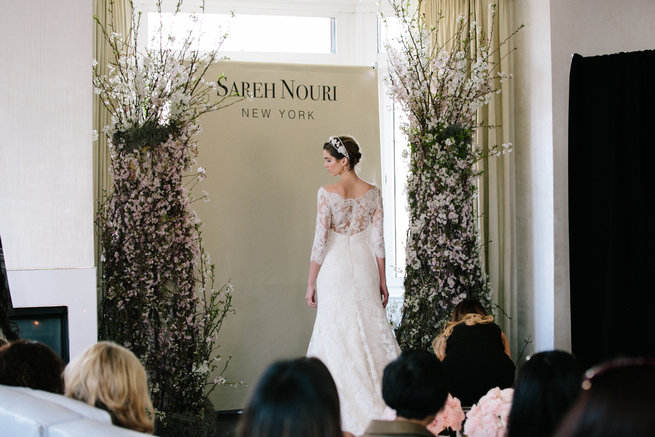 Sareh Nouri Spring 2016 Bridal market and exclusive designer interview - Syed Photography