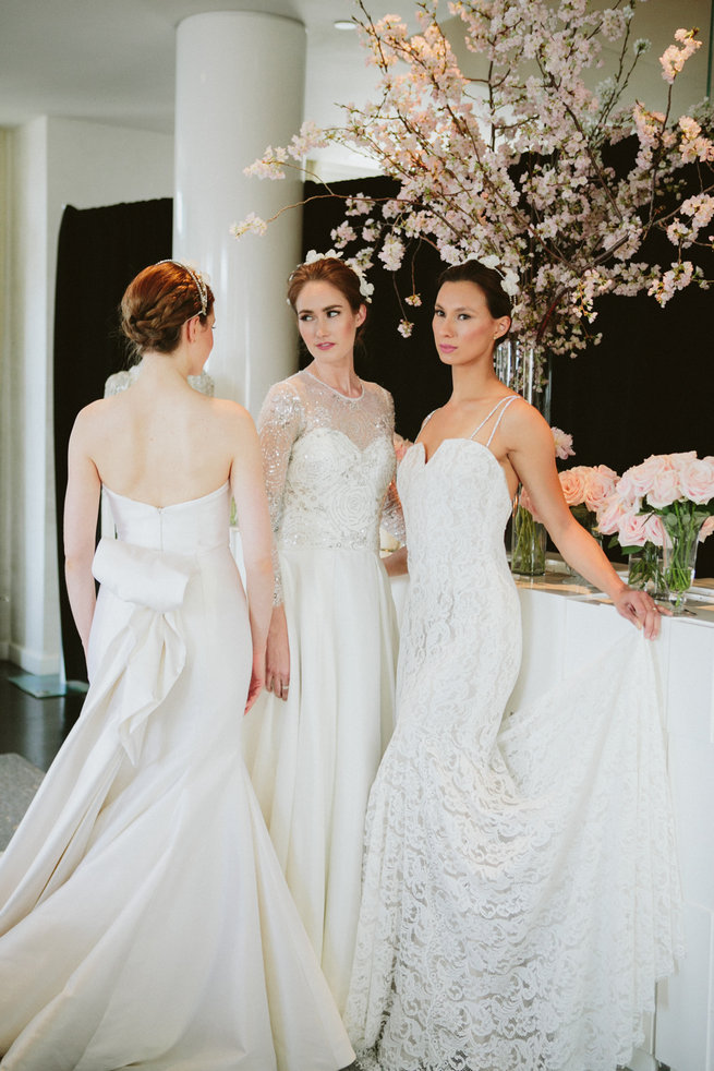 Sareh Nouri Spring 2016 Bridal market and exclusive designer interview - Syed Photography