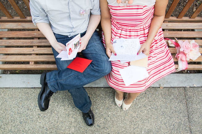 Love Letters. Wedding Anniversary Photo Ideas by Peterson Photography 