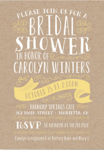 Bridal Shower Invitation Ideas That You Re Going To Love