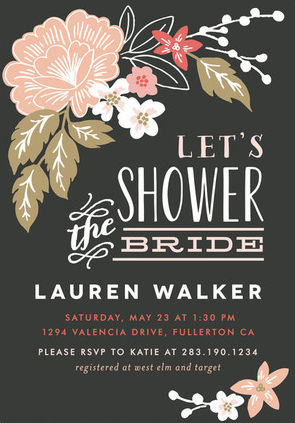 23 Bridal Shower Invitation Ideas that you're going to love!