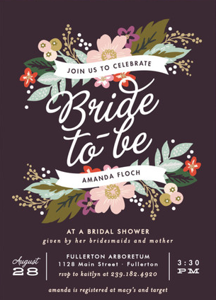 23 Bridal Shower Invitation Ideas that you're going to love!