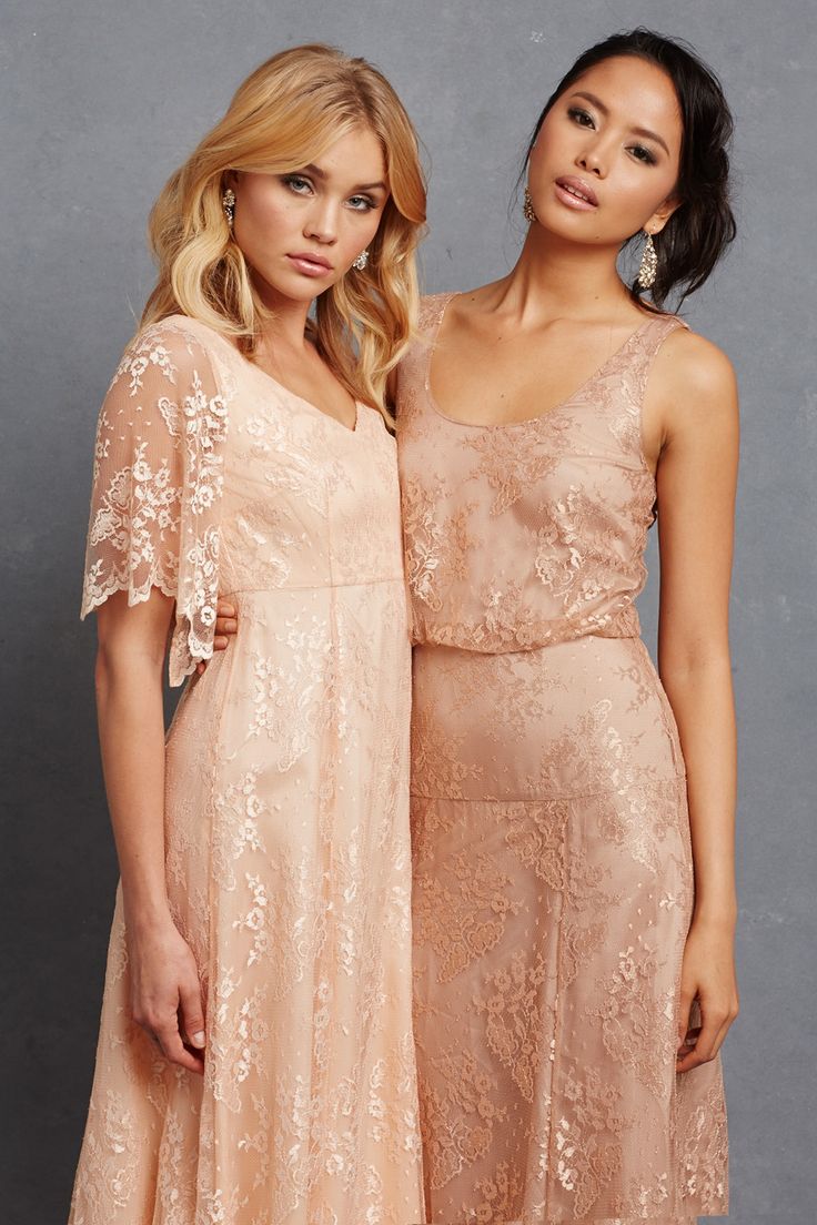 Chic Romantic Bridesmaid Dresses (9)