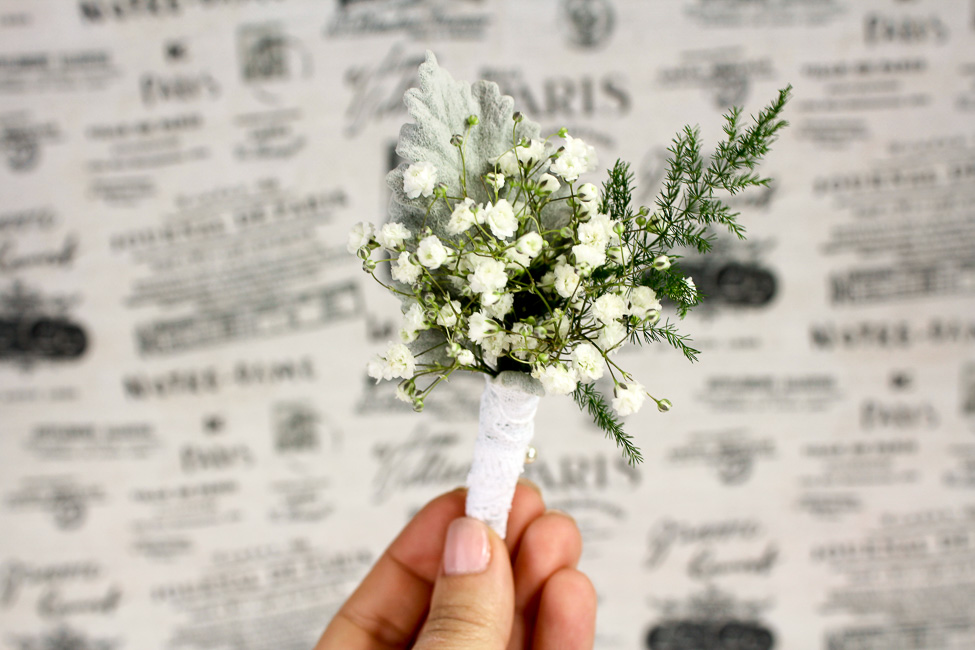 Fresh Baby's Breath Flower, DIY Wedding Flowers