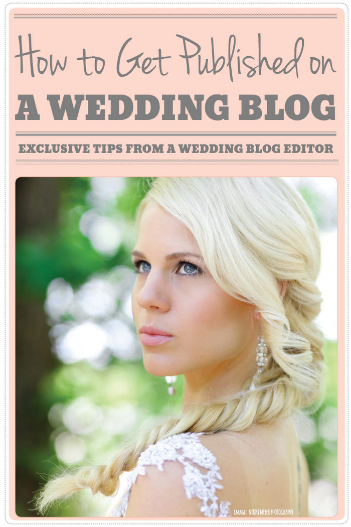 How to get published on a wedding blog