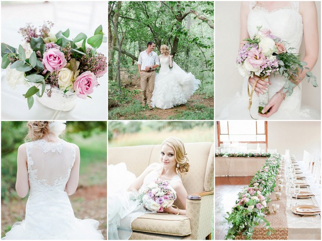 Totally Dreamy Pastel and Gold Pretoria Wedding {Damor Photography}