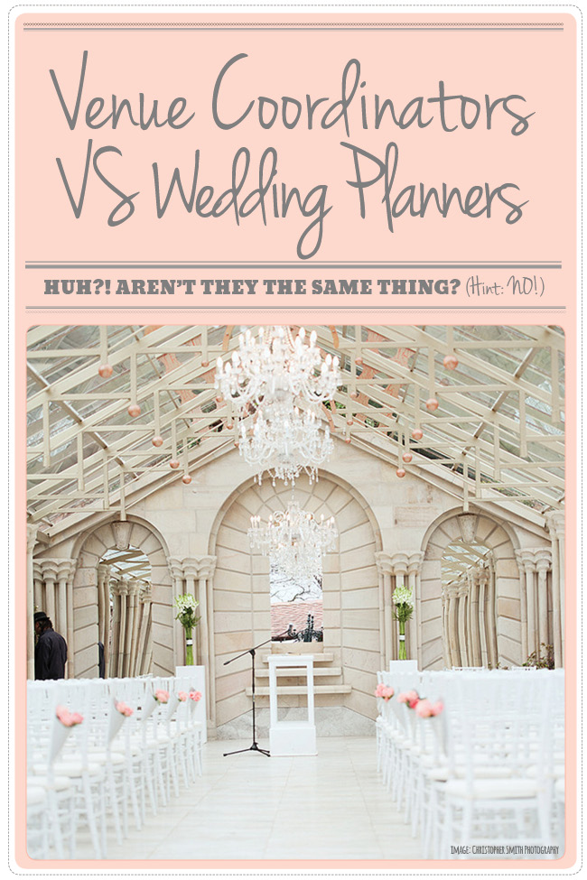 Wedding Planners vs venue coordinator - whats the difference