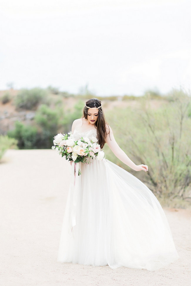 Etheral Bride in Watters Penelope Wedding Dress - Jessica Q Photography