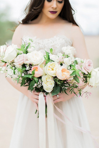 Etheral Bride in Watters Penelope Wedding Dress - Jessica Q Photography