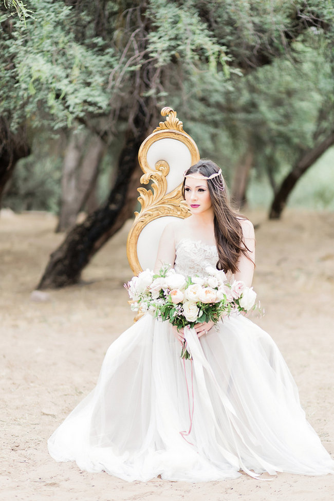 Etheral Bride in Watters Penelope Wedding Dress - Jessica Q Photography