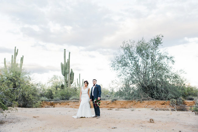 Bohemian Barn Wedding in the Desert - Jessica Q Photography