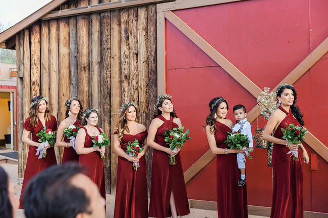 Bohemian Barn Wedding in the Desert - Jessica Q Photography