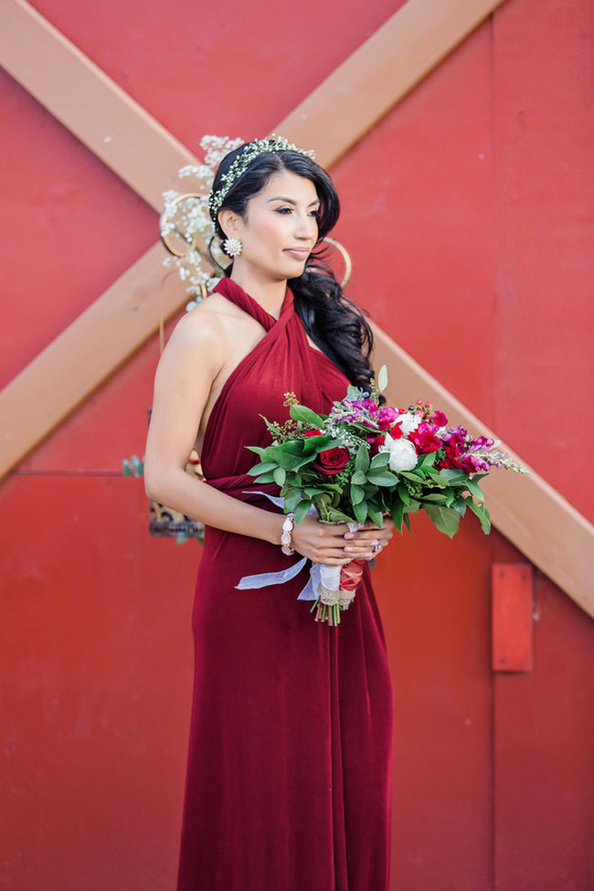 Bohemian Barn Wedding in the Desert - Jessica Q Photography