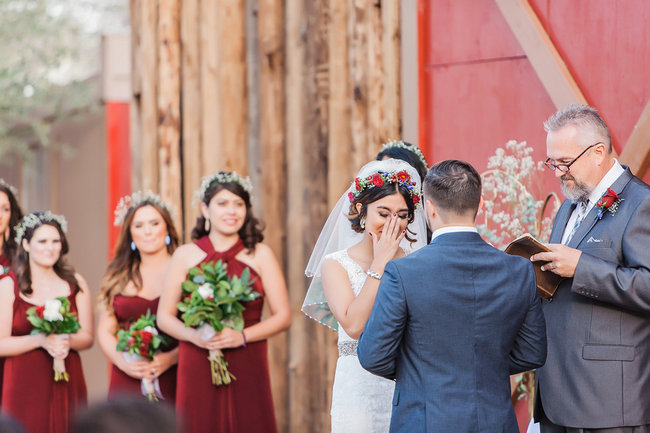 Bohemian Barn Wedding in the Desert - Jessica Q Photography