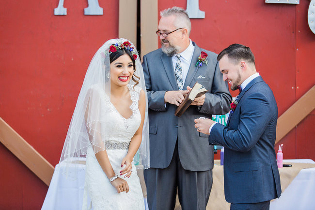 Bohemian Barn Wedding in the Desert - Jessica Q Photography