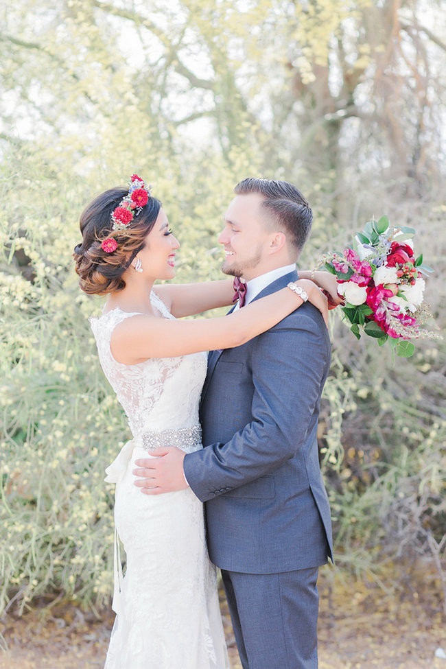 Bohemian Barn Wedding in the Desert - Jessica Q Photography