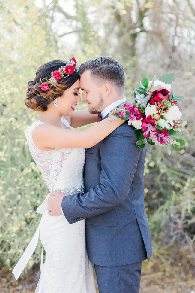 Bohemian Barn Wedding in the Desert - Jessica Q Photography