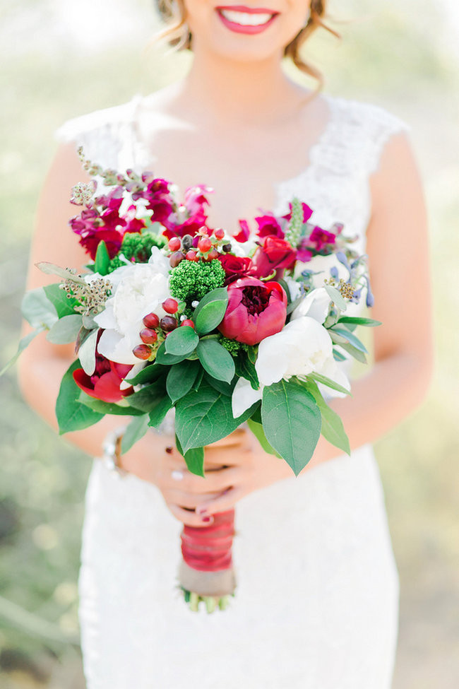 Bohemian Barn Wedding in the Desert - Jessica Q Photography