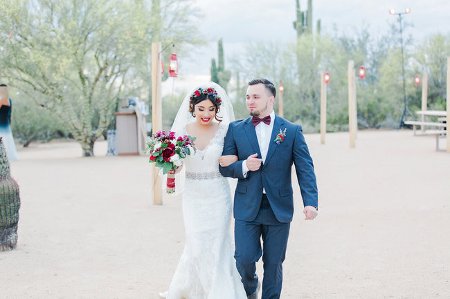 Bohemian Barn Wedding in the Desert - Jessica Q Photography