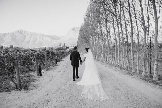 Romantic all-white flower-filled Franschhoek Wedding - Lauren Kriedemann Photography