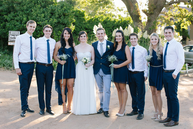 Navy & Grey Kronenburg Wedding / Marli Koen Photography 