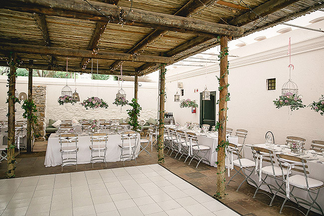 Romantic Courtyard Wedding Cape Town - Jo Stokes Photography