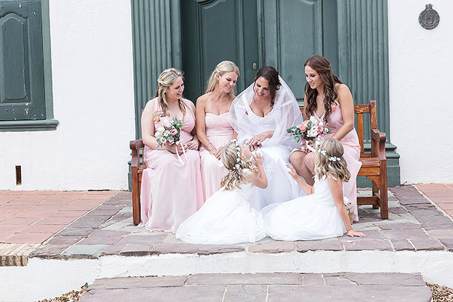 Romantic Courtyard Wedding Cape Town - Jo Stokes Photography