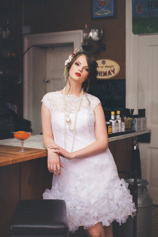 Speakeasy inspired wedding ideas // La Candella Wedding Photography