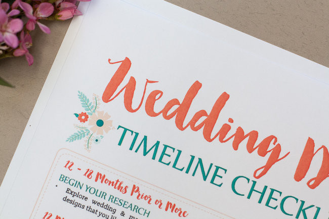 Wedding Dress Planning Timeline 30