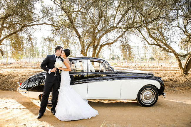 Classic Elegant Gold Black White Wedding - Nikki Meyer Photography