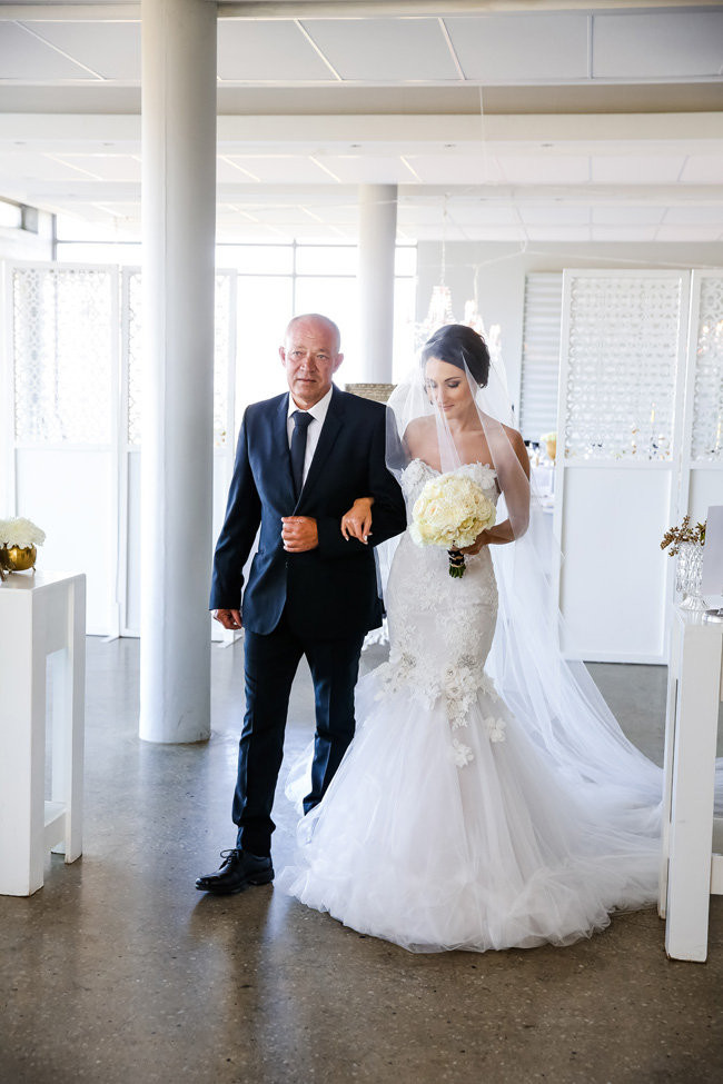Classic Elegant Gold Black White Wedding - Nikki Meyer Photography