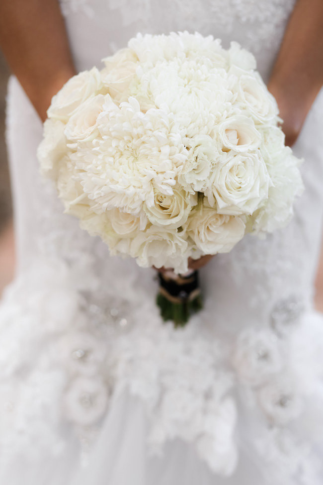 Classic Elegant Gold Black White Wedding 