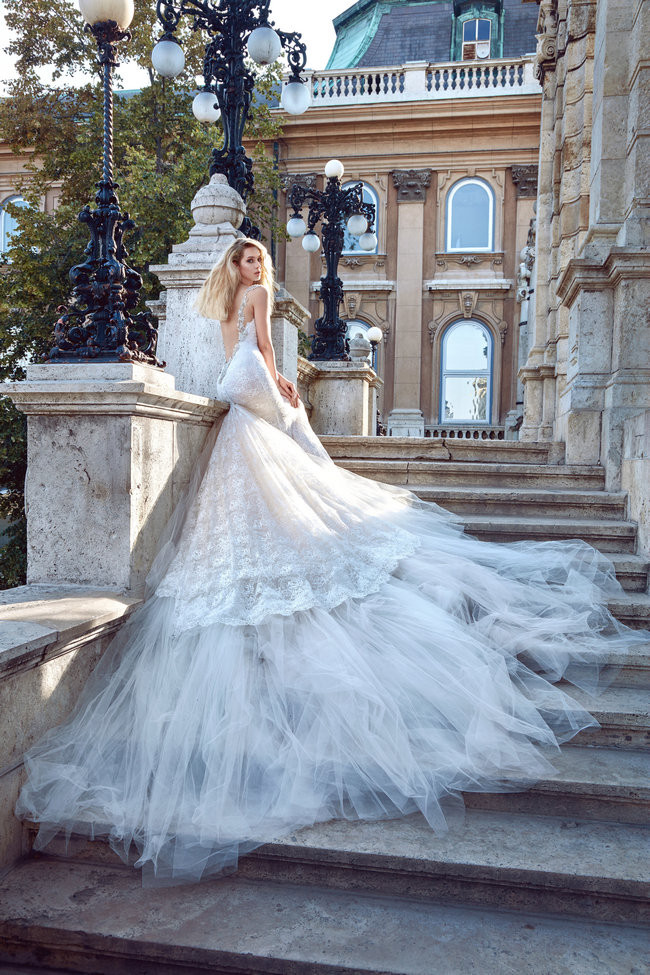 See Galia Lahav Haute Couture's spectacular new 2016 Ivory Tower Wedding Dress Collection 