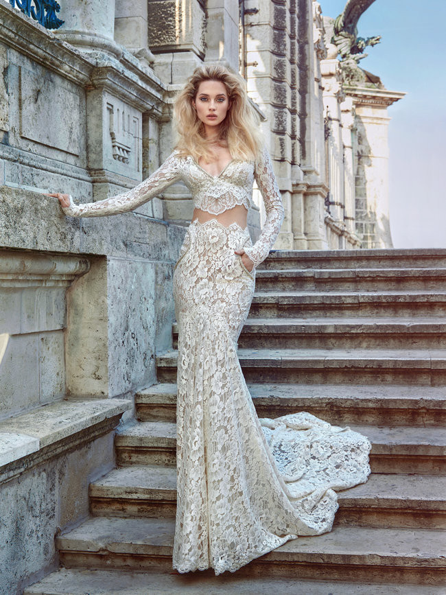 See Galia Lahav Haute Couture's spectacular new 2016 Ivory Tower Wedding Dress Collection 