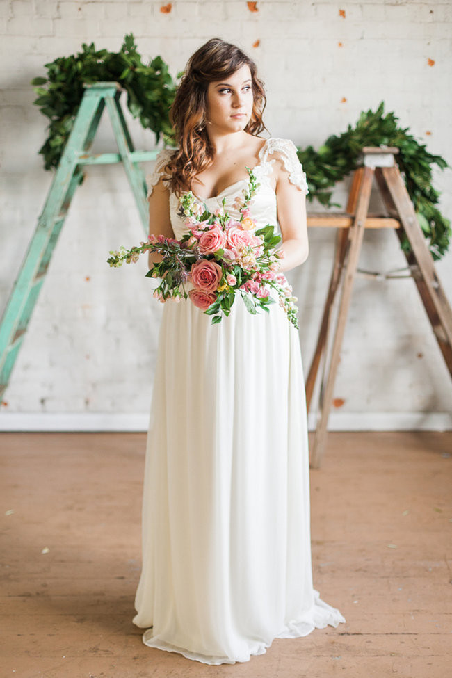 Industrial Bohemian Romance - Spencer Studios Photography