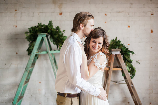 Industrial Bohemian Romance - Spencer Studios Photography